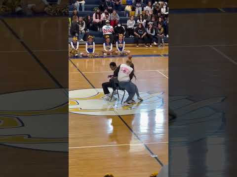 School goes wild during intense musical chairs