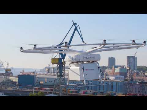 VoloDrone: Volocopter &amp; DB Schenker Present Future of Logistics | Volocopter