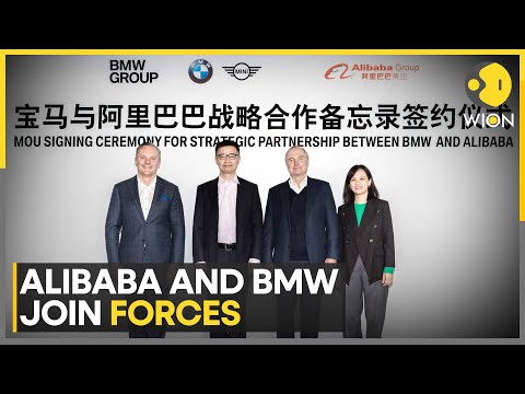 Alibaba Teams Up With BMW To Develop Artificial Intelligence For Cars In China | WION