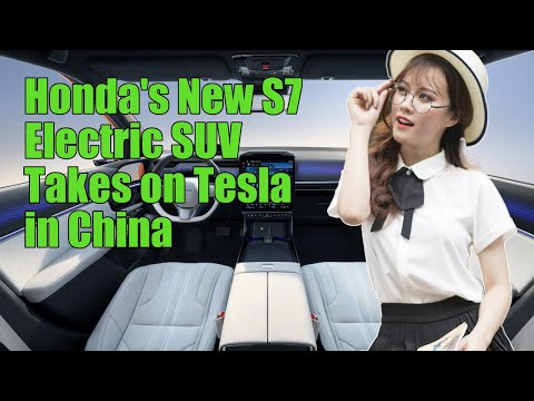 Honda&#039;s New S7 Electric SUV Takes on Tesla in China