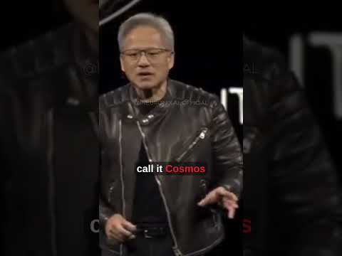 NVIDIA CEO Jensen Huang Explains COSMOS (2025) – The Future of AI! 🌌🚀 #NVIDIA #AI #JensenHuang #Tech