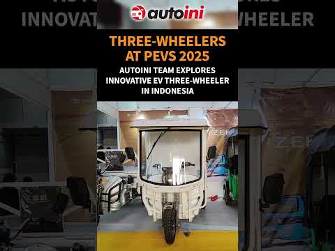 Electric Three-Wheelers Shine at PEVS 2025 with Autoini @autoini @jinpeng9296