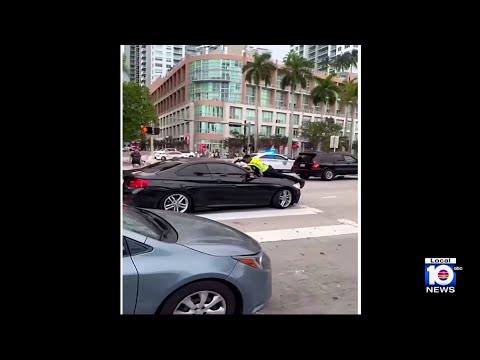 Cellphone video captures Miami police shooting near Bayfront Park