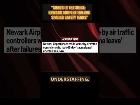 “Chaos in the Skies: Newark Airport Failure Sparks Safety Fears” #news