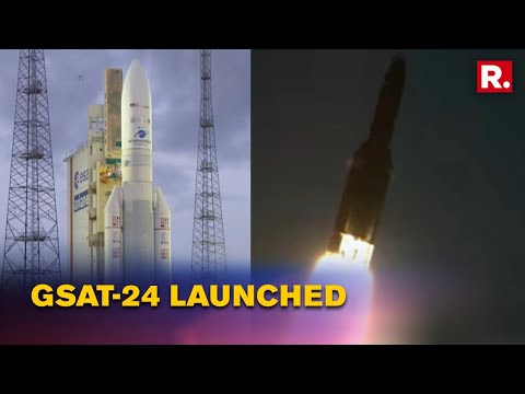 India Successfully Launches ISRO&#039;s Latest Communication Satellite GSAT-24