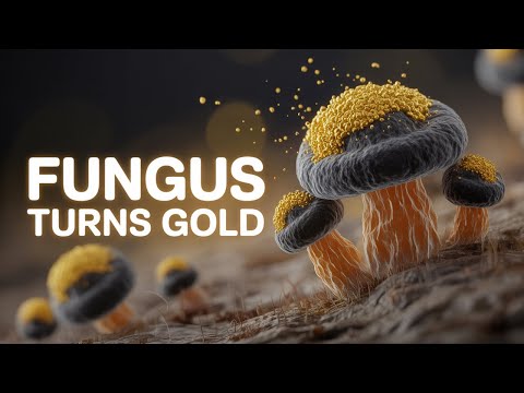 Aspergillus niger Fungus Turns Dust into Pure Gold | Biomining Revolution 2025