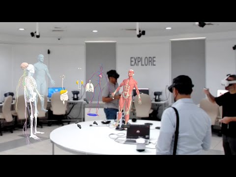 Dr. Georges Kachaamy - The Future of Immersive Education - Mixed Reality Demonstration Teaser!