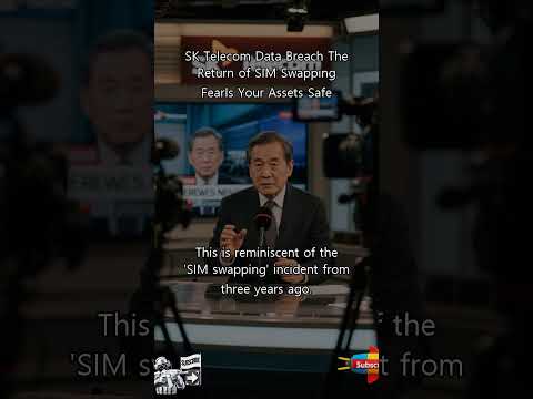 SK Telecom Data Breach! The Return of &#039;SIM Swapping&#039; Fear—Is Your Assets Safe?