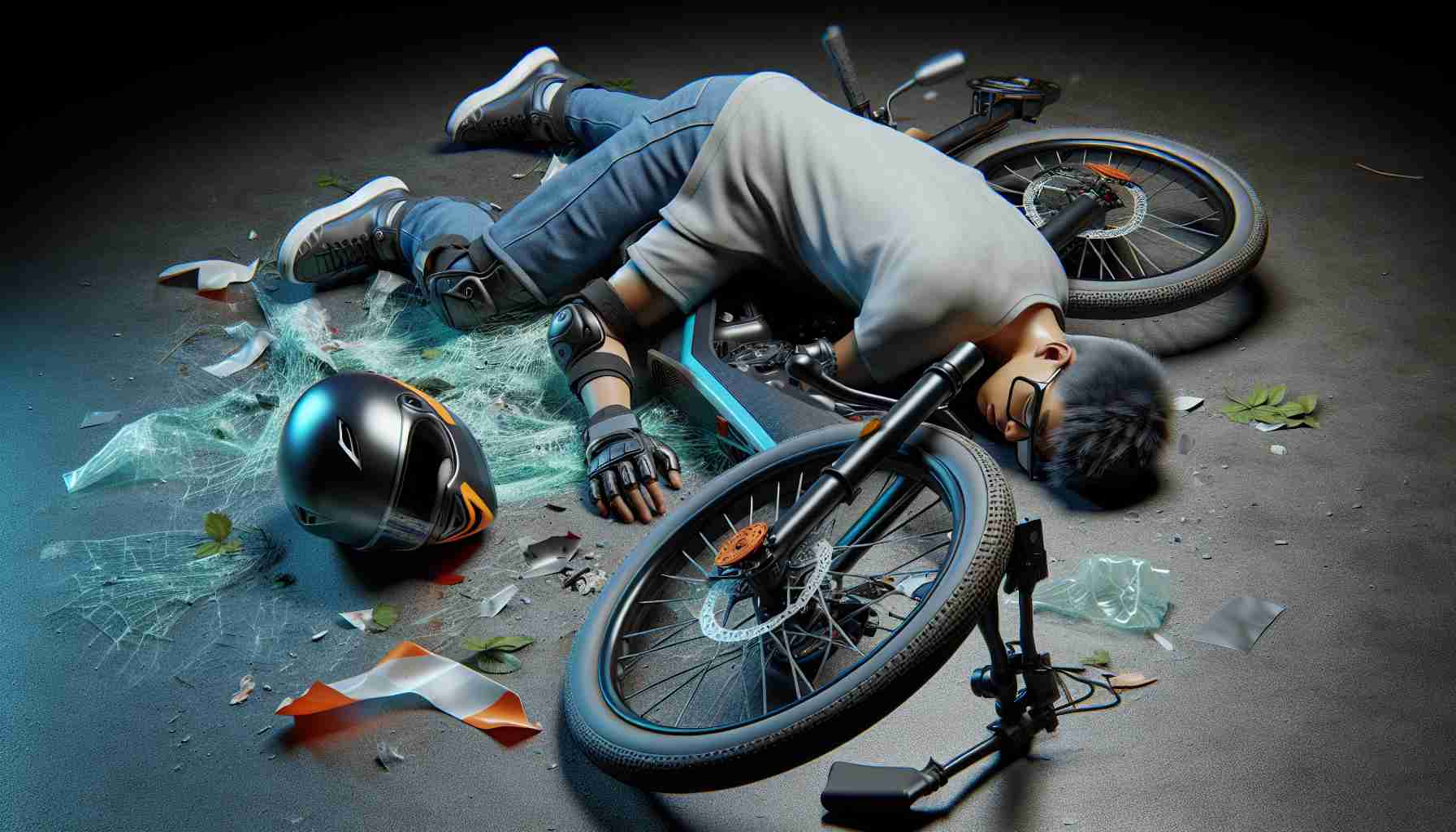 Tragic E-bike Accident! Young Rider in Critical Condition Tragic E-bike Accident! Young Rider in Critical Condition