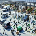 Transforming Delivery: New Charging Stations Energize Workers