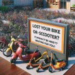 Lost Your Bike or Scooter? It Might Be Here Waiting for You