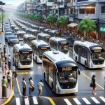 Say Goodbye to Pollution! Electric Buses Hit the Streets of Quezon City