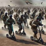 Electric Scooters in Warfare: A Bizarre Turn?