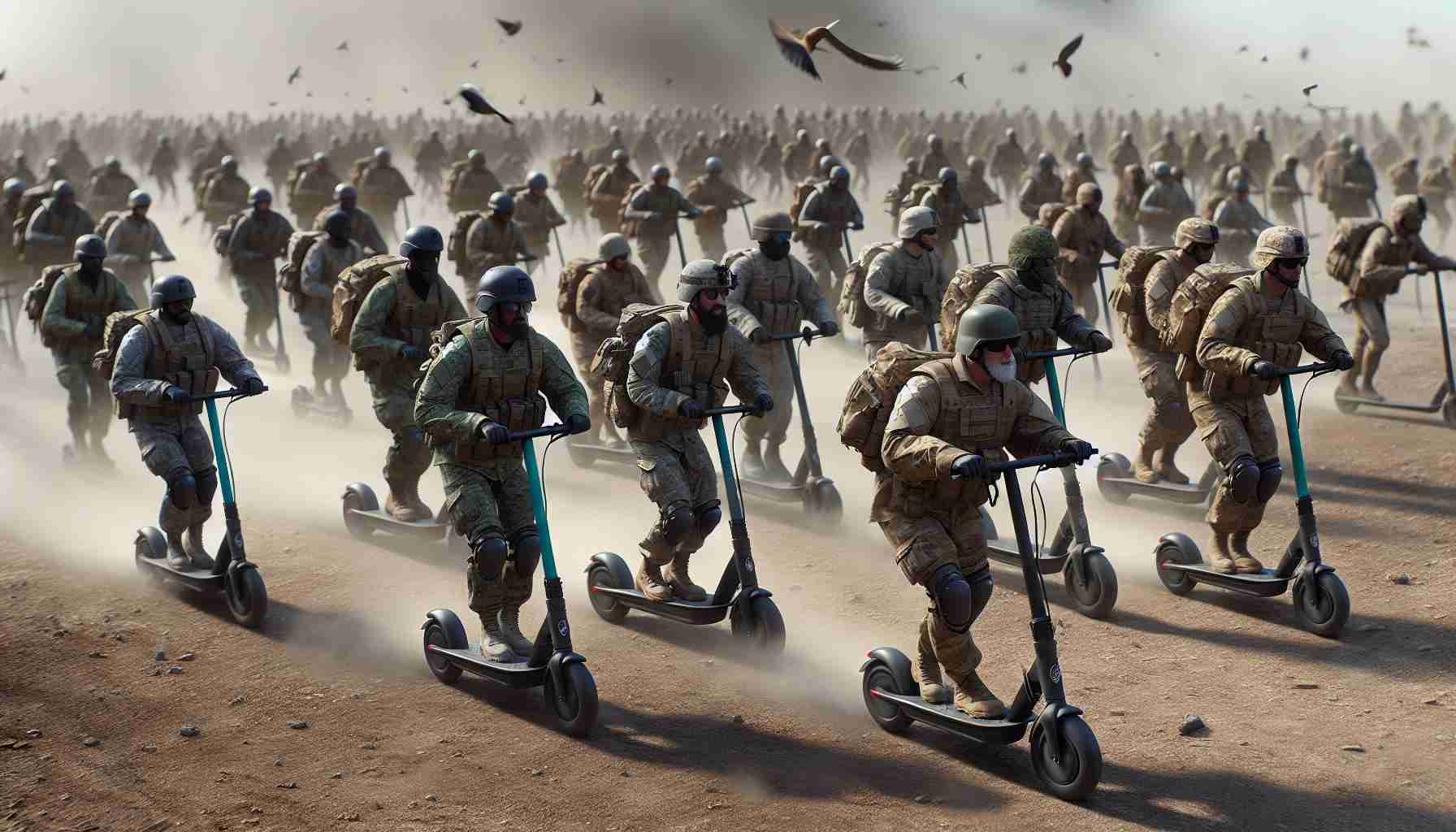 Electric Scooters in Warfare: A Bizarre Turn? Electric Scooters in Warfare: A Bizarre Turn?