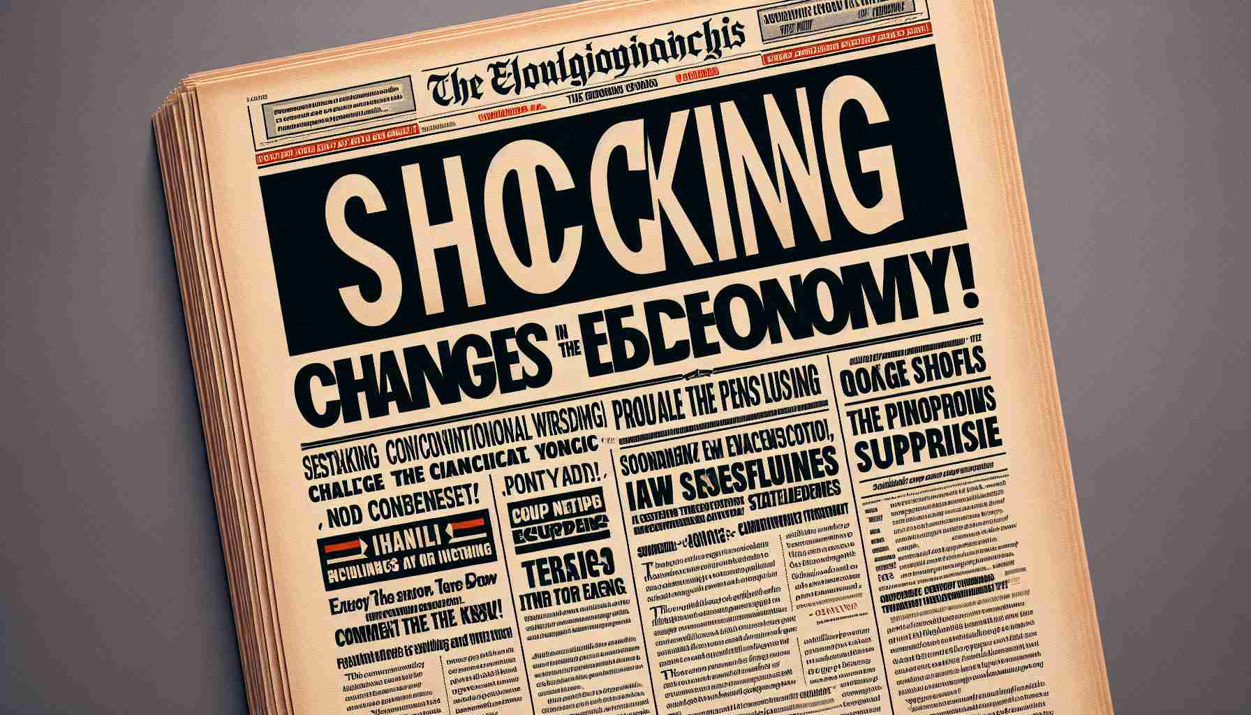 Shocking Changes in the Economy! You Won’t Believe What Experts Are Saying Shocking Changes in the Economy! You Won’t Believe What Experts Are Saying
