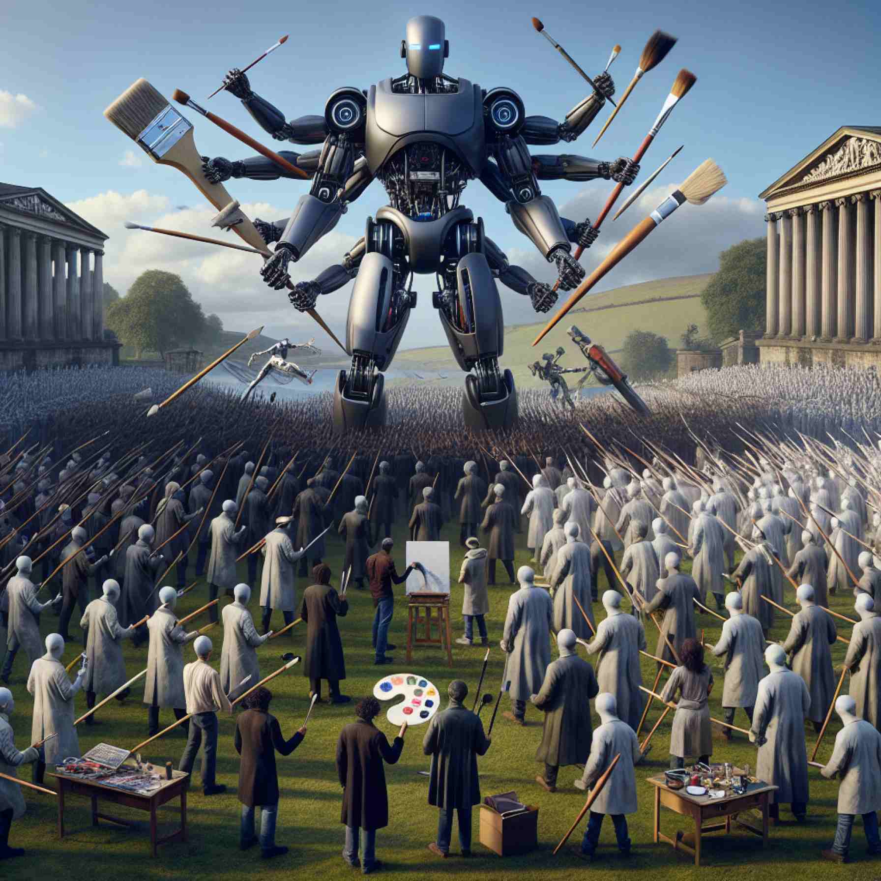 The Battle for Artistic Rights: UK’s Creative Community Rallies Against AI Encroachment 