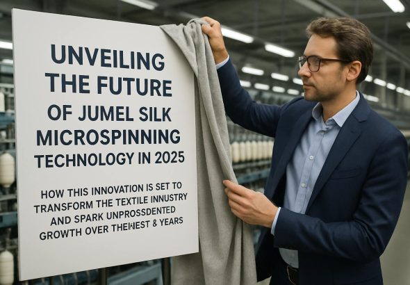 Unveiling the Future of Jumel Silk Microspinning Technology in 2025: How This Innovation Is Set to Transform the Textile Industry and Spark Unprecedented Market Growth Over the Next 5 Years