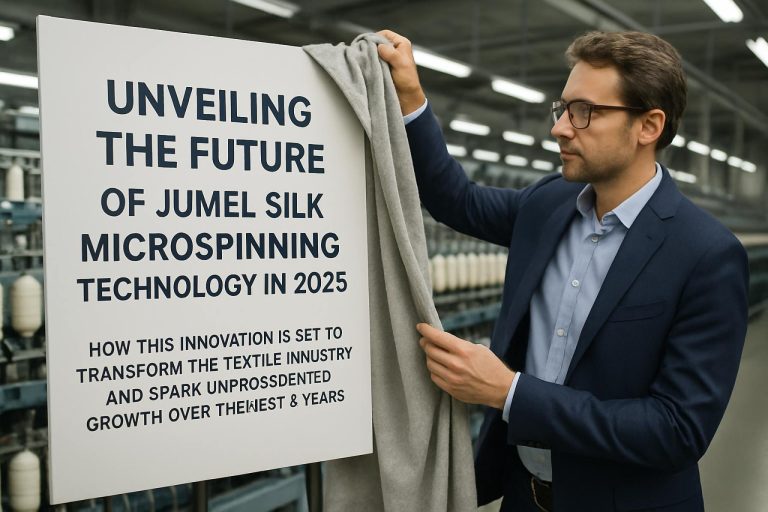 Unveiling the Future of Jumel Silk Microspinning Technology in 2025: How This Innovation Is Set to Transform the Textile Industry and Spark Unprecedented Market Growth Over the Next 5 Years