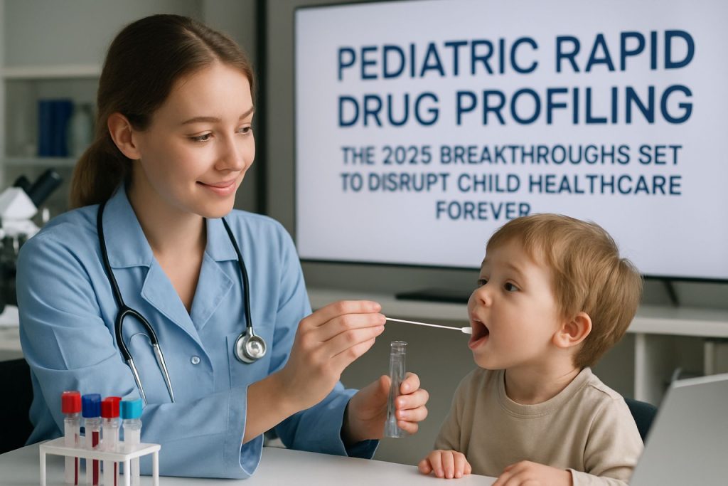 Pediatric Rapid Drug Profiling: The 2025 Breakthroughs Set to Disrupt Child Healthcare Forever Pediatric Rapid Drug Profiling: The 2025 Breakthroughs Set to Disrupt Child Healthcare Forever