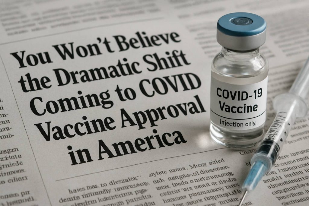 You Won’t Believe the Dramatic Shift Coming to COVID Vaccine Approval in America You Won’t Believe the Dramatic Shift Coming to COVID Vaccine Approval in America