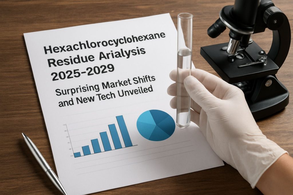 Hexachlorocyclohexane Residue Analysis 2025–2029: Surprising Market Shifts and New Tech Unveiled Hexachlorocyclohexane Residue Analysis 2025–2029: Surprising Market Shifts and New Tech Unveiled