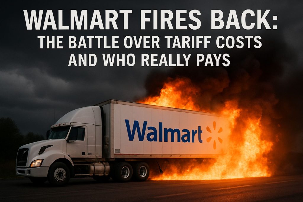 Walmart Fires Back: The Battle Over Tariff Costs and Who Really Pays Walmart Fires Back: The Battle Over Tariff Costs and Who Really Pays