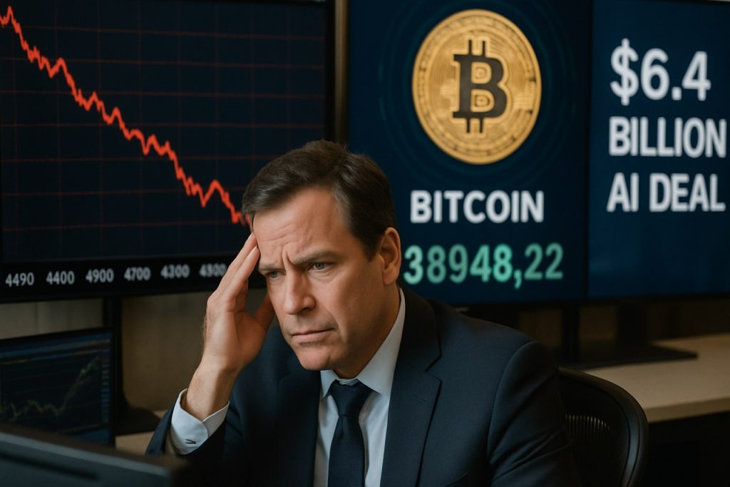 Markets in Turmoil: U.S. Stocks Plunge, Bitcoin Soars, and a $6.4 Billion AI Deal Shakes Silicon Valley Markets in Turmoil: U.S. Stocks Plunge, Bitcoin Soars, and a $6.4 Billion AI Deal Shakes Silicon Valley