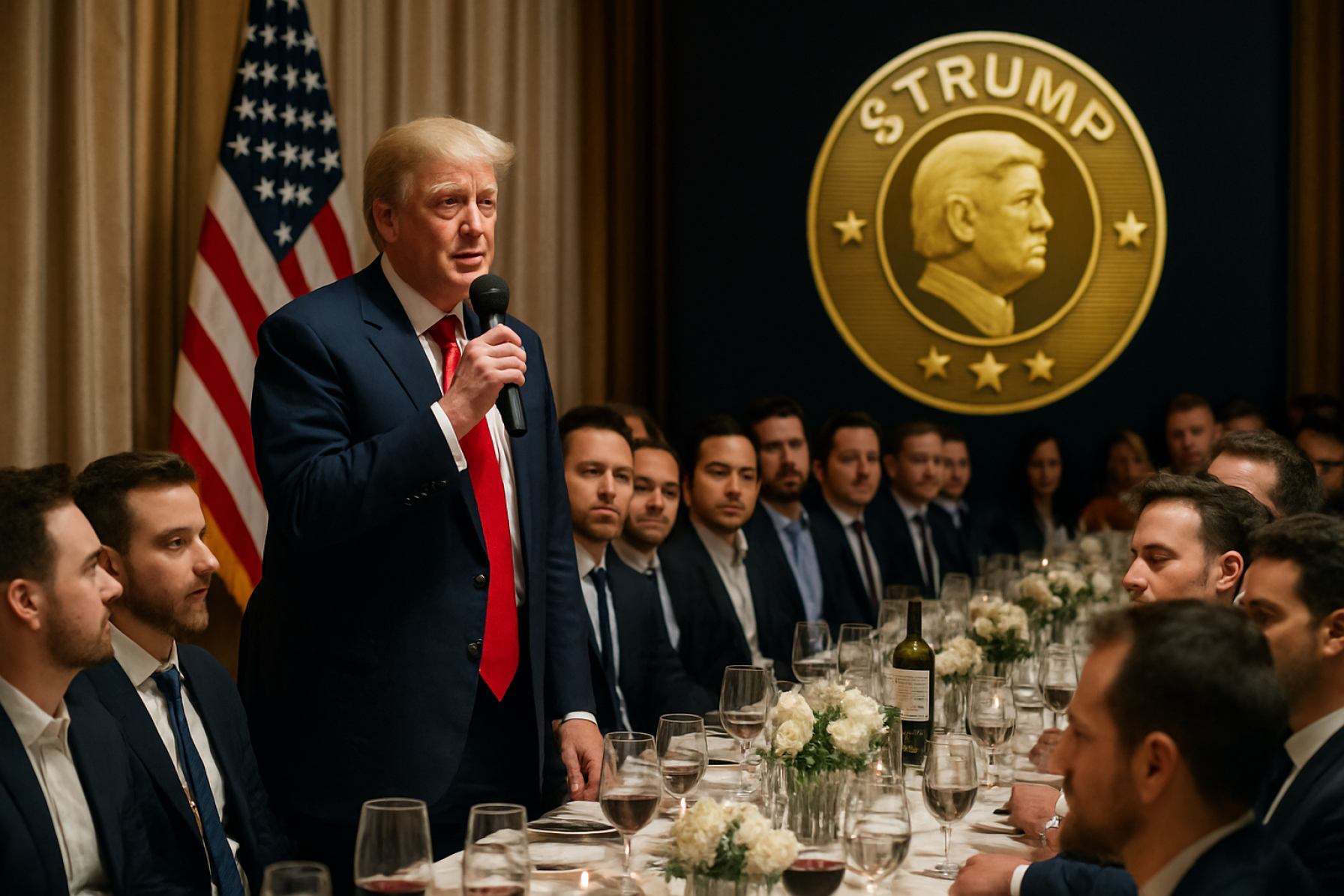 Inside Trump's $TRUMP Meme Coin Gala: Crypto Tycoons, Sky-High Stakes, and an Exclusive Dinner with the President 