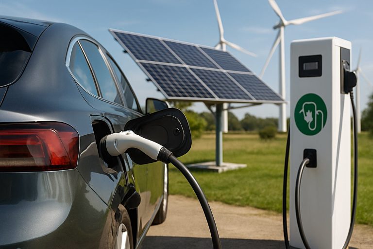Solar & Renewable Integration in EV Policy 2025: Powering the Next Wave of Clean Mobility Growth