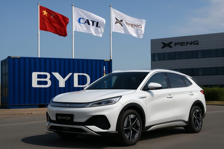 China’s EV Export Surge: BYD, CATL & Xpeng Set to Dominate Global Markets Through 2029 (2025)