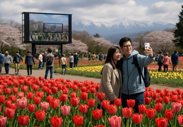 Tulips and Technology Transform a Hokkaido Spring Festival—But There’s a Greener Story Behind the Blooms