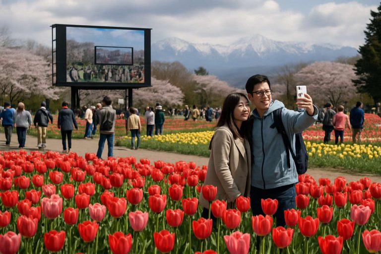 Tulips and Technology Transform a Hokkaido Spring Festival—But There’s a Greener Story Behind the Blooms