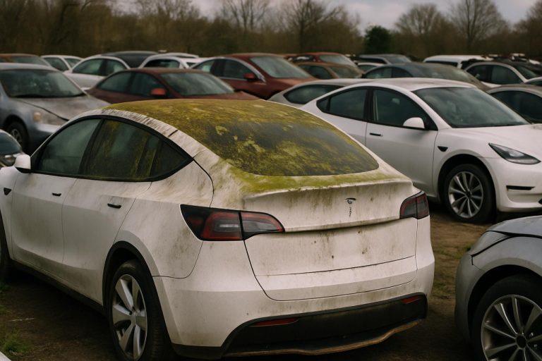 This Untold EV Crisis Is Leaving Brand New Cars Rotting in Australian Scrap Yards