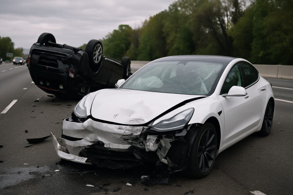 Tesla’s Self-Driving Tech Faces New Scrutiny After Dramatic Highway Crash Tesla’s Self-Driving Tech Faces New Scrutiny After Dramatic Highway Crash