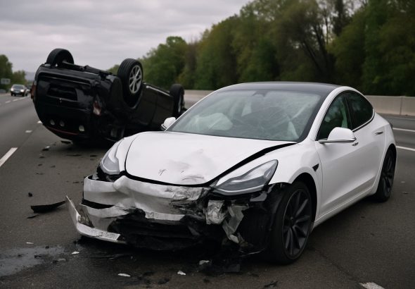 Tesla’s Self-Driving Tech Faces New Scrutiny After Dramatic Highway Crash