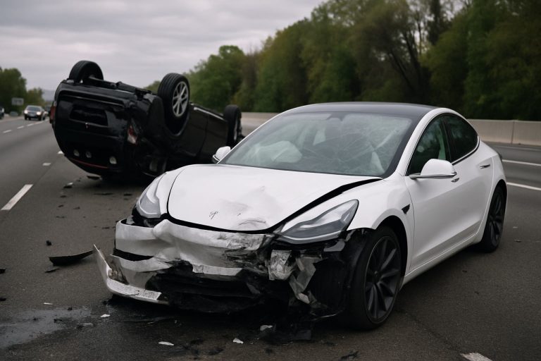 Tesla’s Self-Driving Tech Faces New Scrutiny After Dramatic Highway Crash