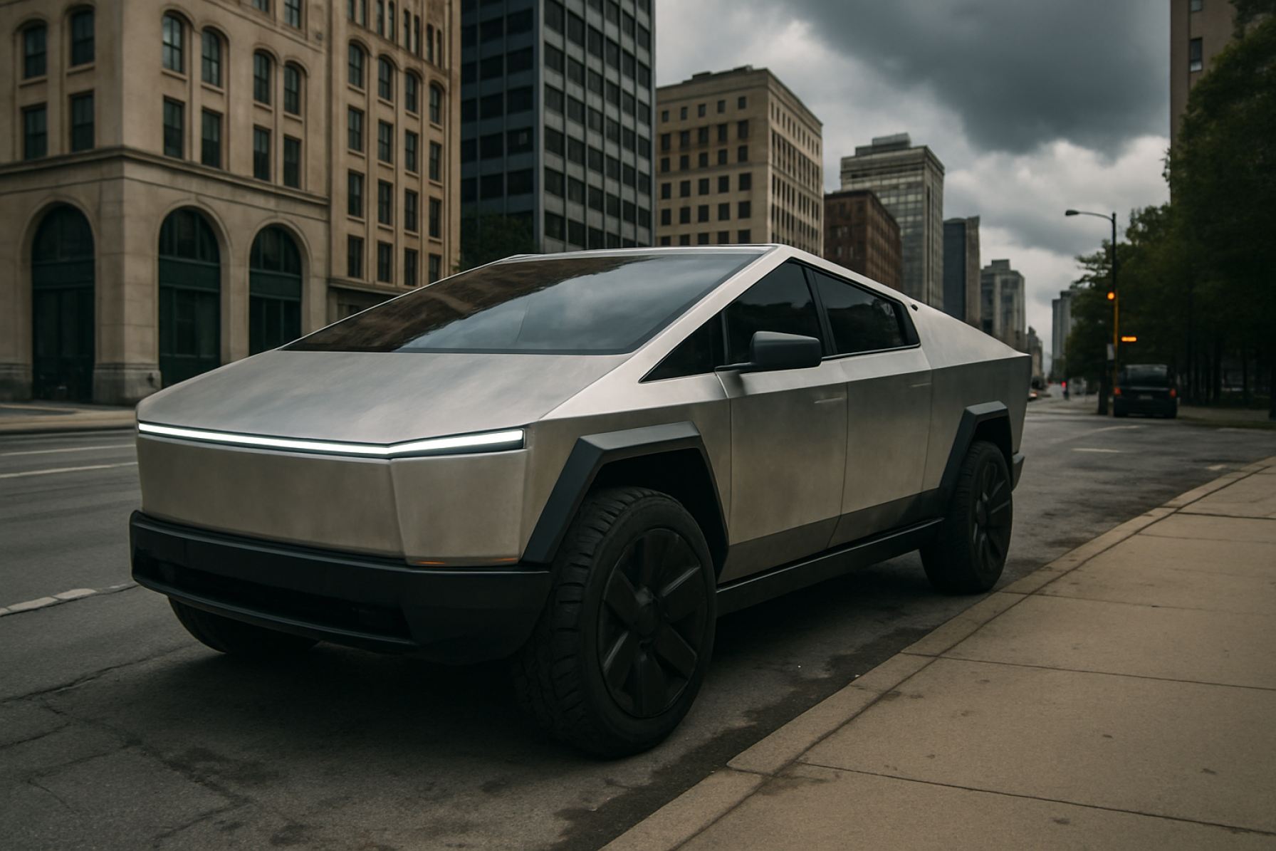 Luxury Shock: The Unexpected Downfall of Tesla’s Cybertruck in the Electric Vehicle Race 