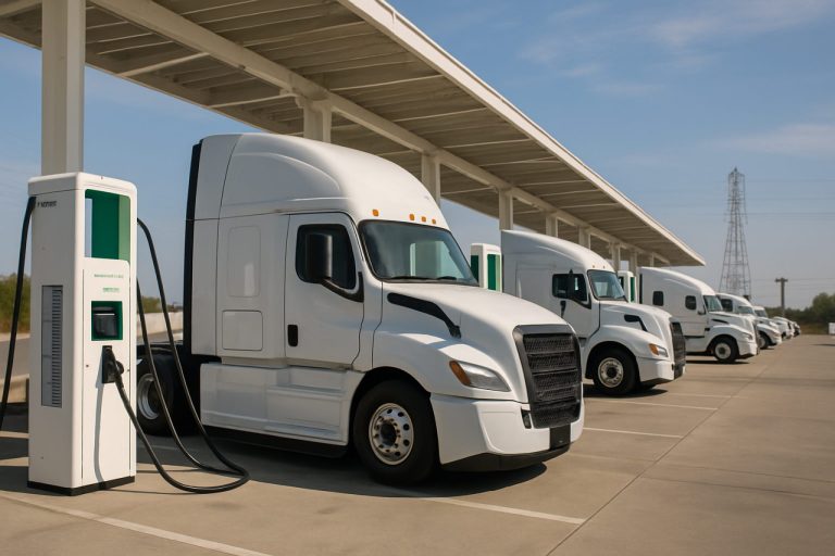 California’s Massive Electric Truck Charging Depot Quietly Sparks a Freight Revolution