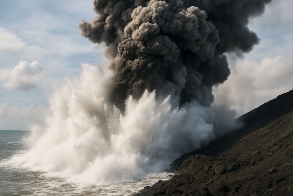 Phreatomagmatic Eruptions: The Explosive Power of Water-Magma Collisions Phreatomagmatic Eruptions: The Explosive Power of Water-Magma Collisions