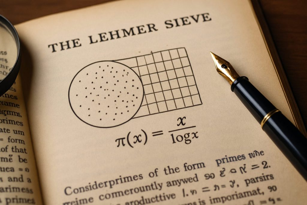 Unlocking Prime Mysteries: The Power of the Lehmer Sieve Unlocking Prime Mysteries: The Power of the Lehmer Sieve