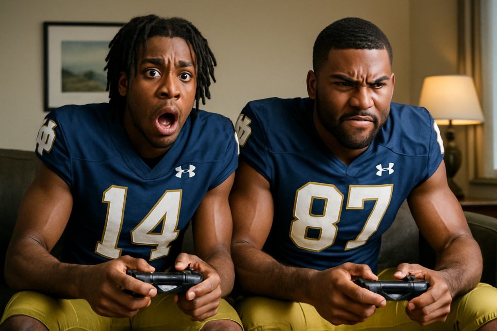 You Won’t Believe Which Notre Dame Stars Just Made Sports Gaming History You Won’t Believe Which Notre Dame Stars Just Made Sports Gaming History