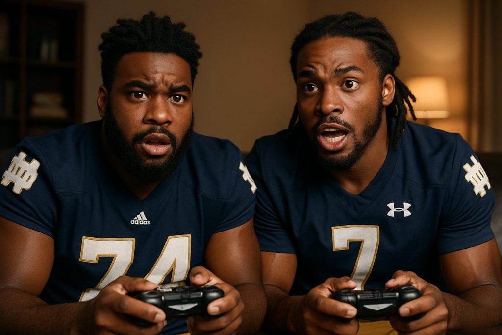 You Won’t Believe Which Notre Dame Stars Just Made Sports Gaming History You Won’t Believe Which Notre Dame Stars Just Made Sports Gaming History