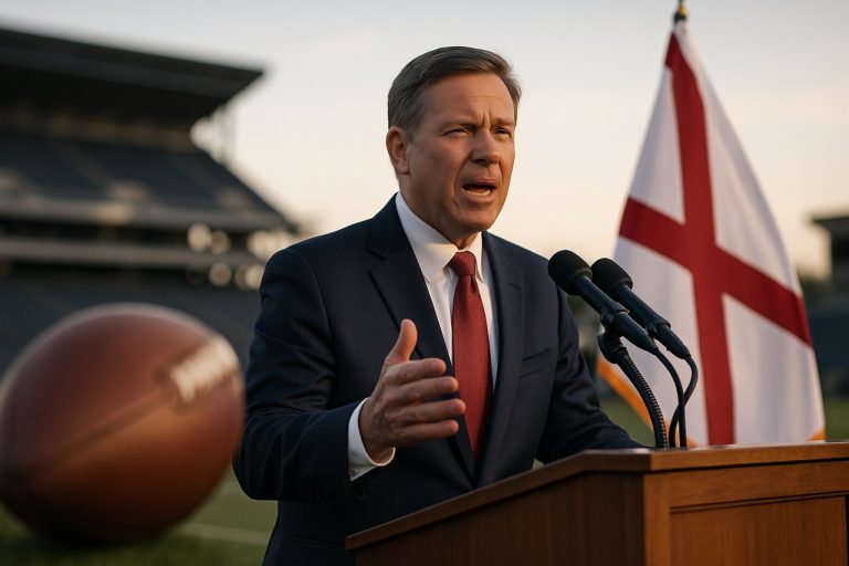 From Gridiron to Governor? Alabama’s High-Stakes Political Power Play Unfolds