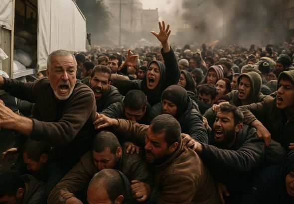 Chaos Erupts at Gaza’s New Aid Center as Desperation Reaches Breaking Point