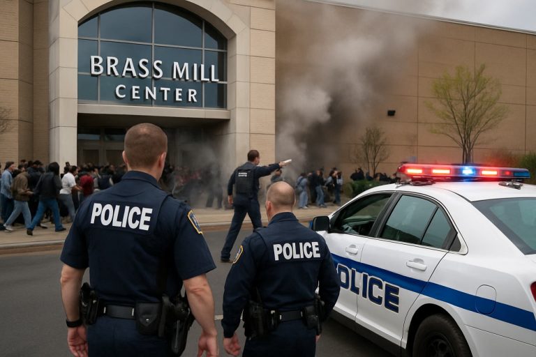 Chaos Unfolds at Brass Mill Center: What Police Aren’t Saying Yet