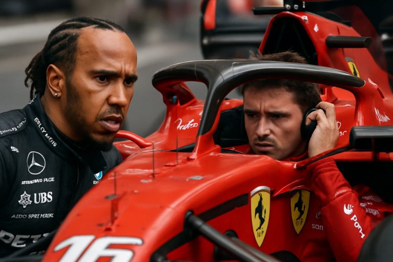 Tempers Flare Behind Ferrari’s Glittering Veneer: Hamilton and the Radio Rift That Shook Monaco