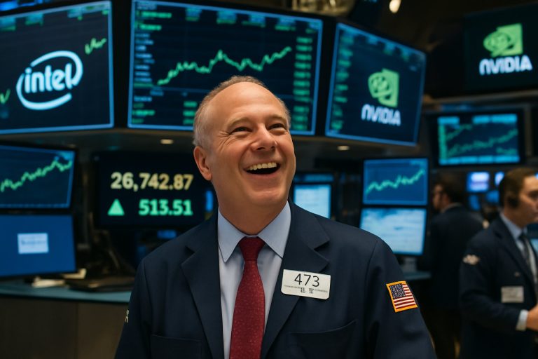 Wall Street Surges as Chip Stocks Rally and US-China Trade Talks Loom