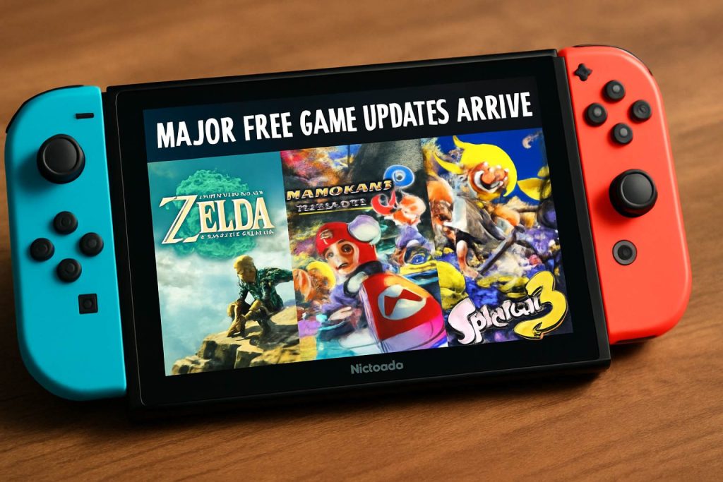 Nintendos Überraschungszug: Große kostenlose Spiel-Updates kommen vor der Veröffentlichung der Switch 2 Nintendos Überraschungszug: Große kostenlose Spiel-Updates kommen vor der Veröffentlichung der Switch 2