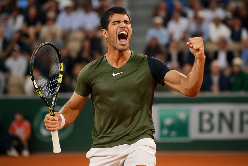 Carlos Alcaraz Stuns in Dramatic French Open Comeback, Sets Up Showdown With Sinner or Djokovic Carlos Alcaraz Stuns in Dramatic French Open Comeback, Sets Up Showdown With Sinner or Djokovic