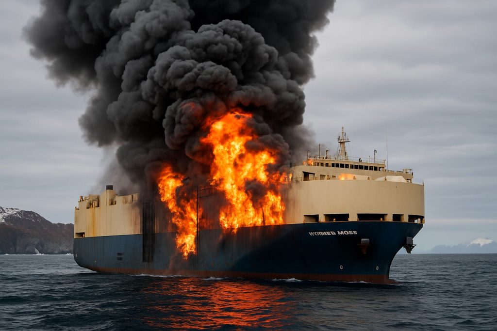 Massive Car Carrier Fire Off Alaska Raises EV Transport Safety Fears—What’s Next For Ship Morning Midas? Massive Car Carrier Fire Off Alaska Raises EV Transport Safety Fears—What’s Next For Ship Morning Midas?